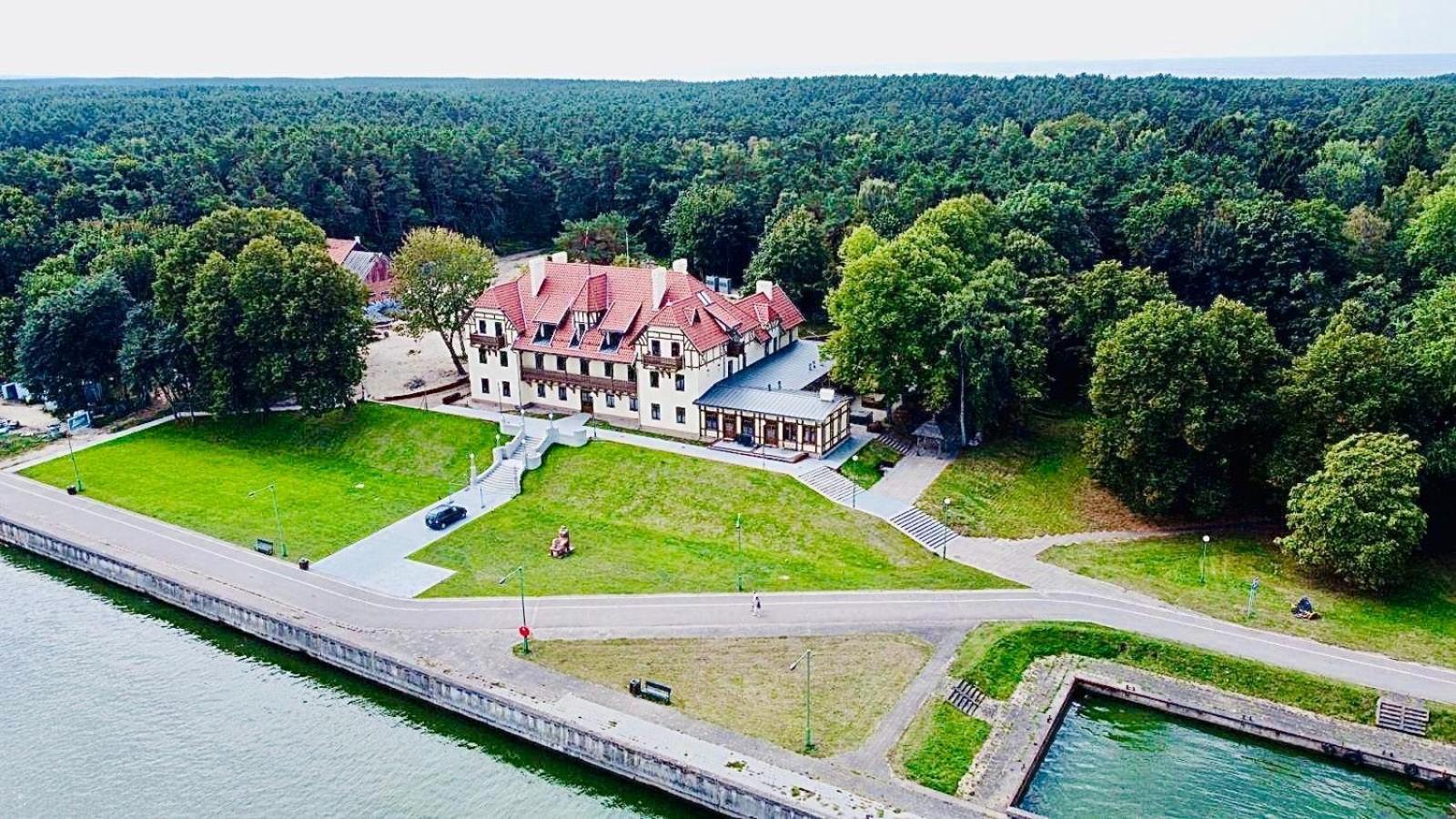 كلابيدا Smiltynes Kurhauzas Sandkrug Kurhaus المظهر الخارجي الصورة